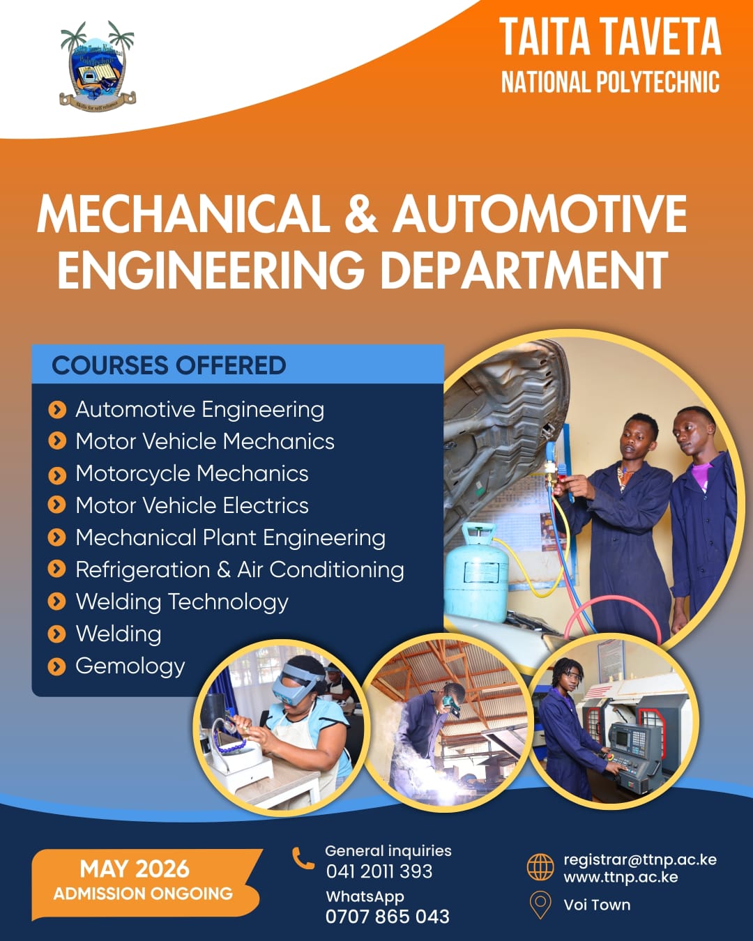 Mechanical and Automotive Engineering